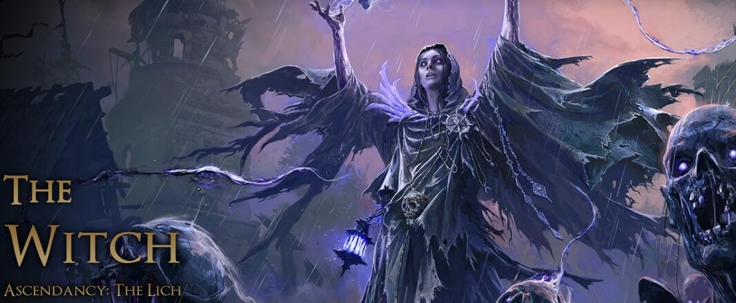 poe2 lich ascendancy official display